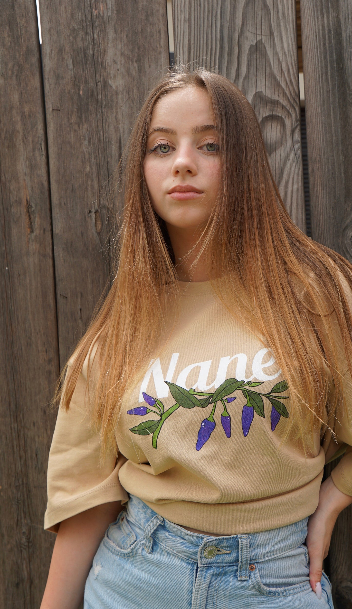 NANE “Chili” T-Shirt Beige