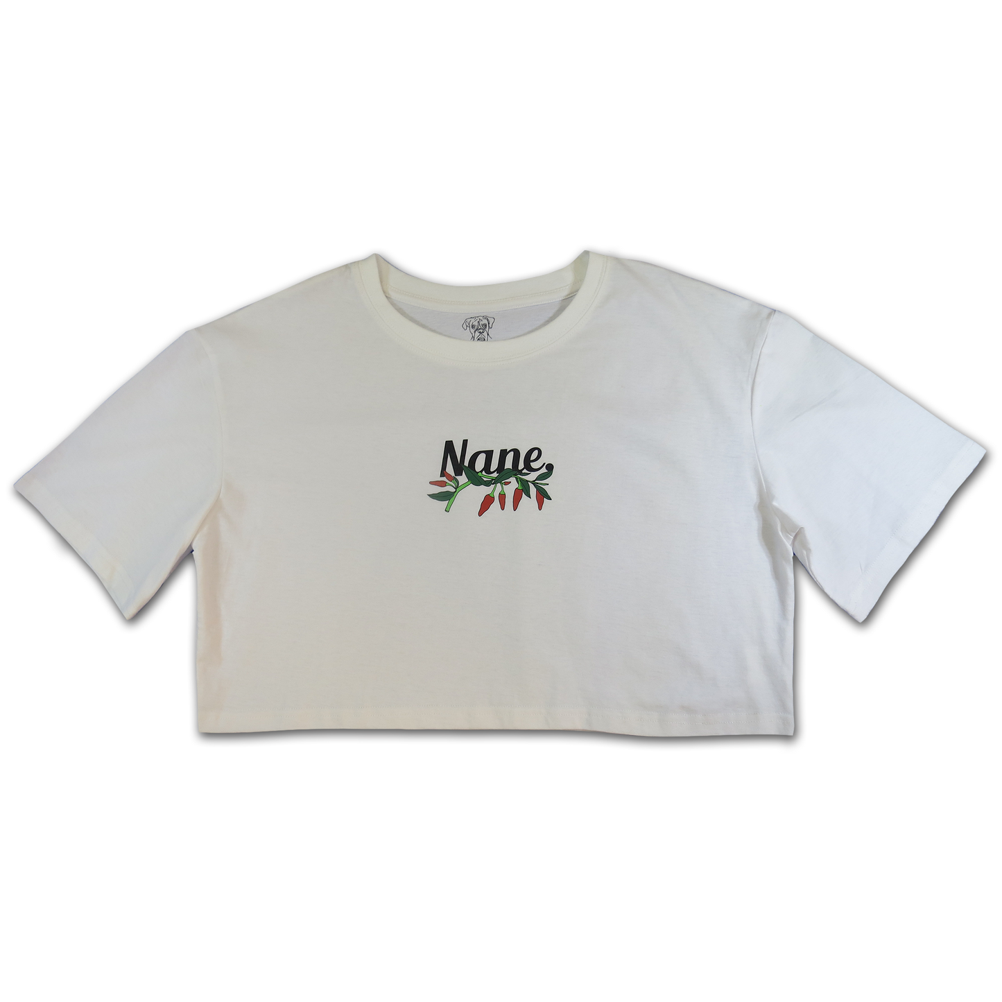 NANE “Chili” Crop-Top White