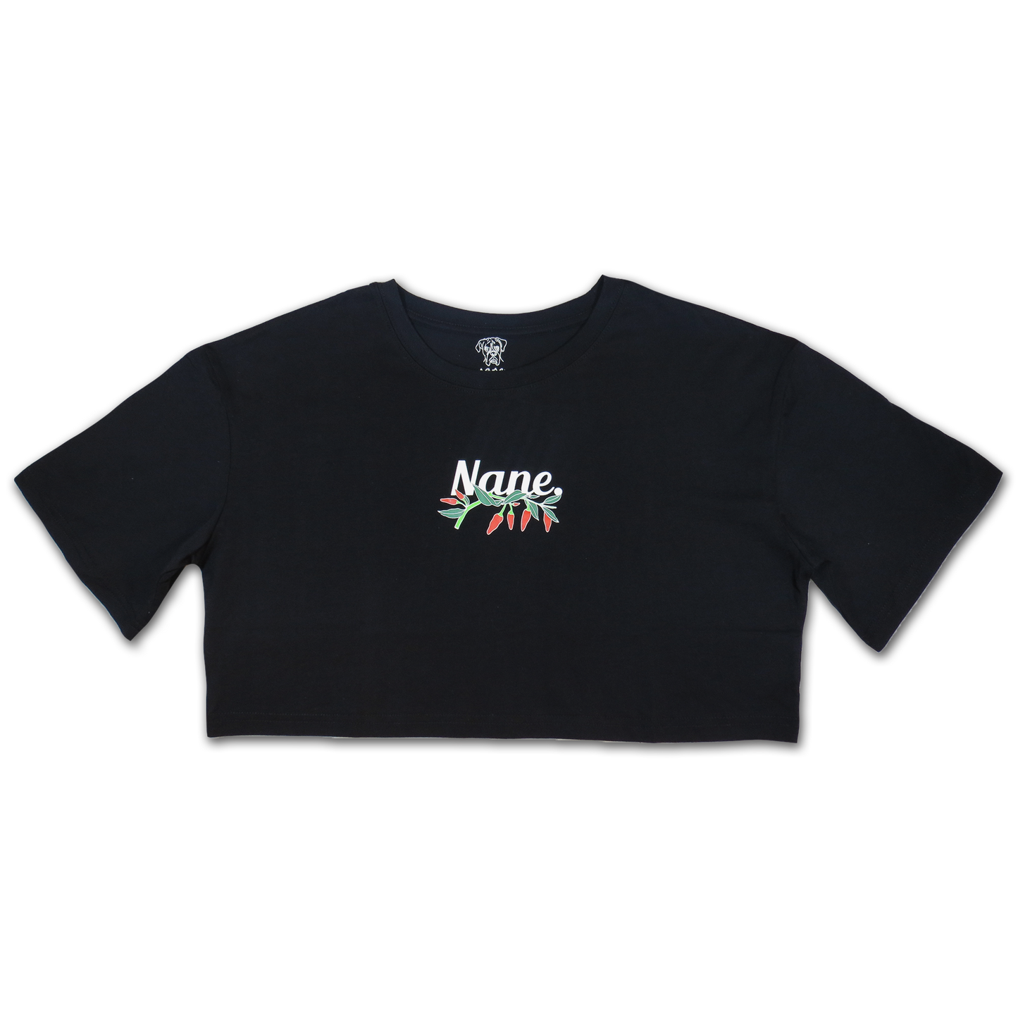 NANE “Chili” Crop-Top Black