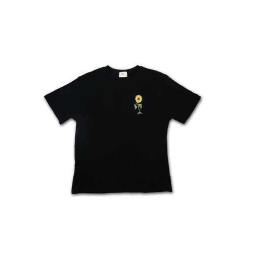 NANE “Sunflower” T-Shirt Black