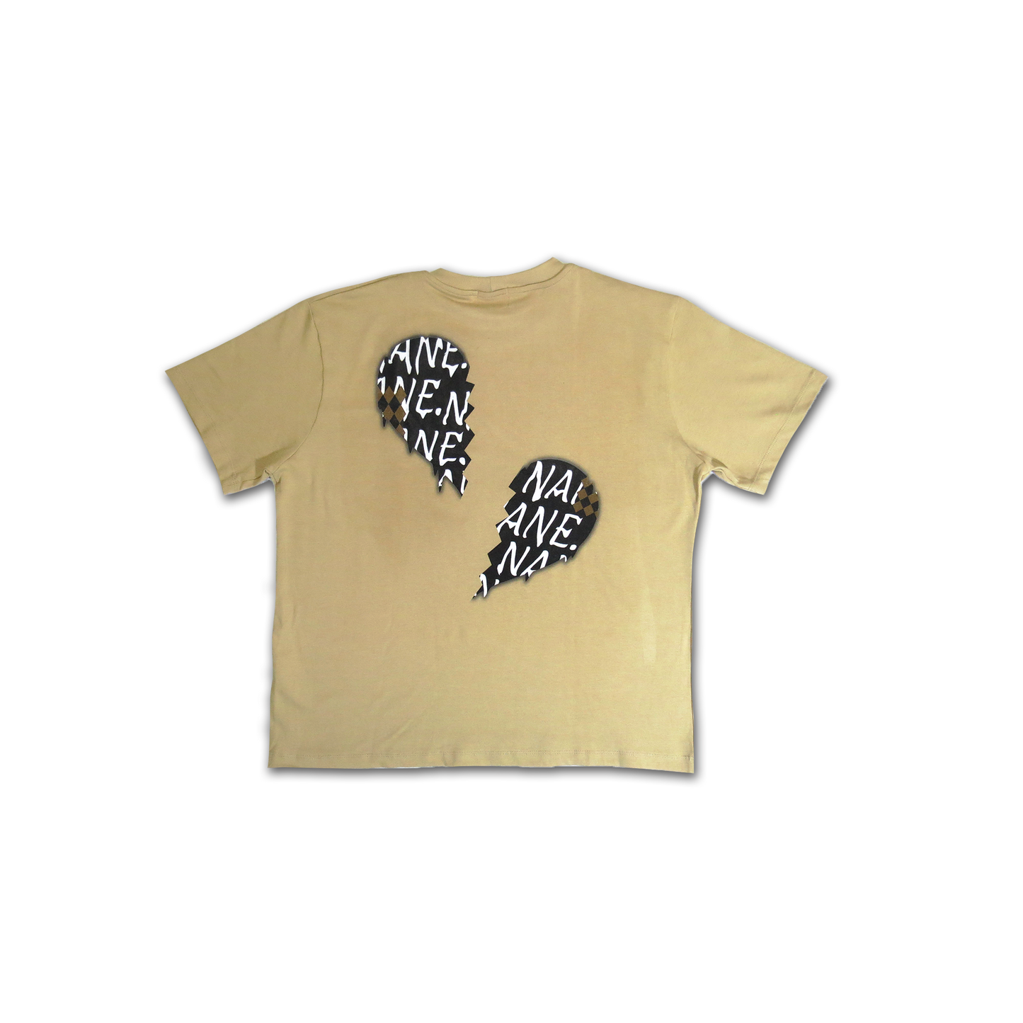 NANE "Heart" T-Shirt Brown