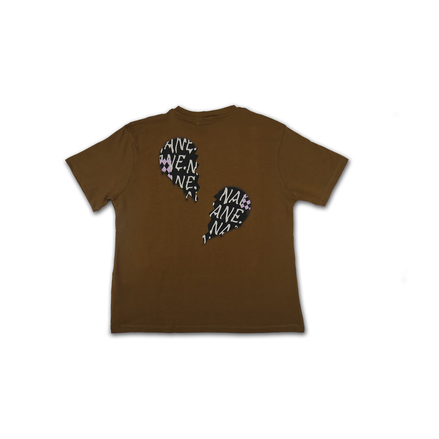 NANE "Heart" T-Shirt Beige