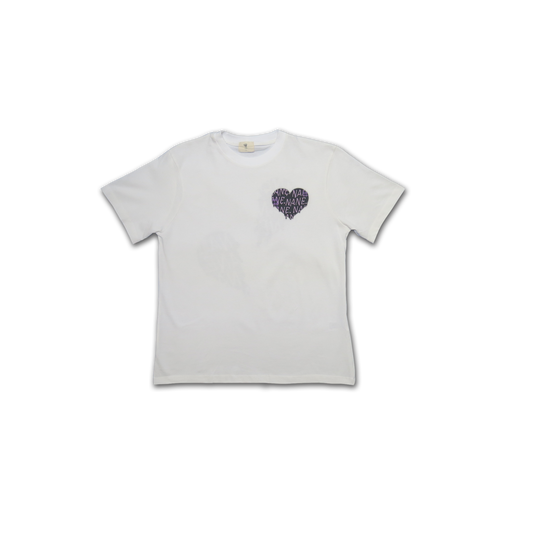 NANE "Heart" T-Shirt White