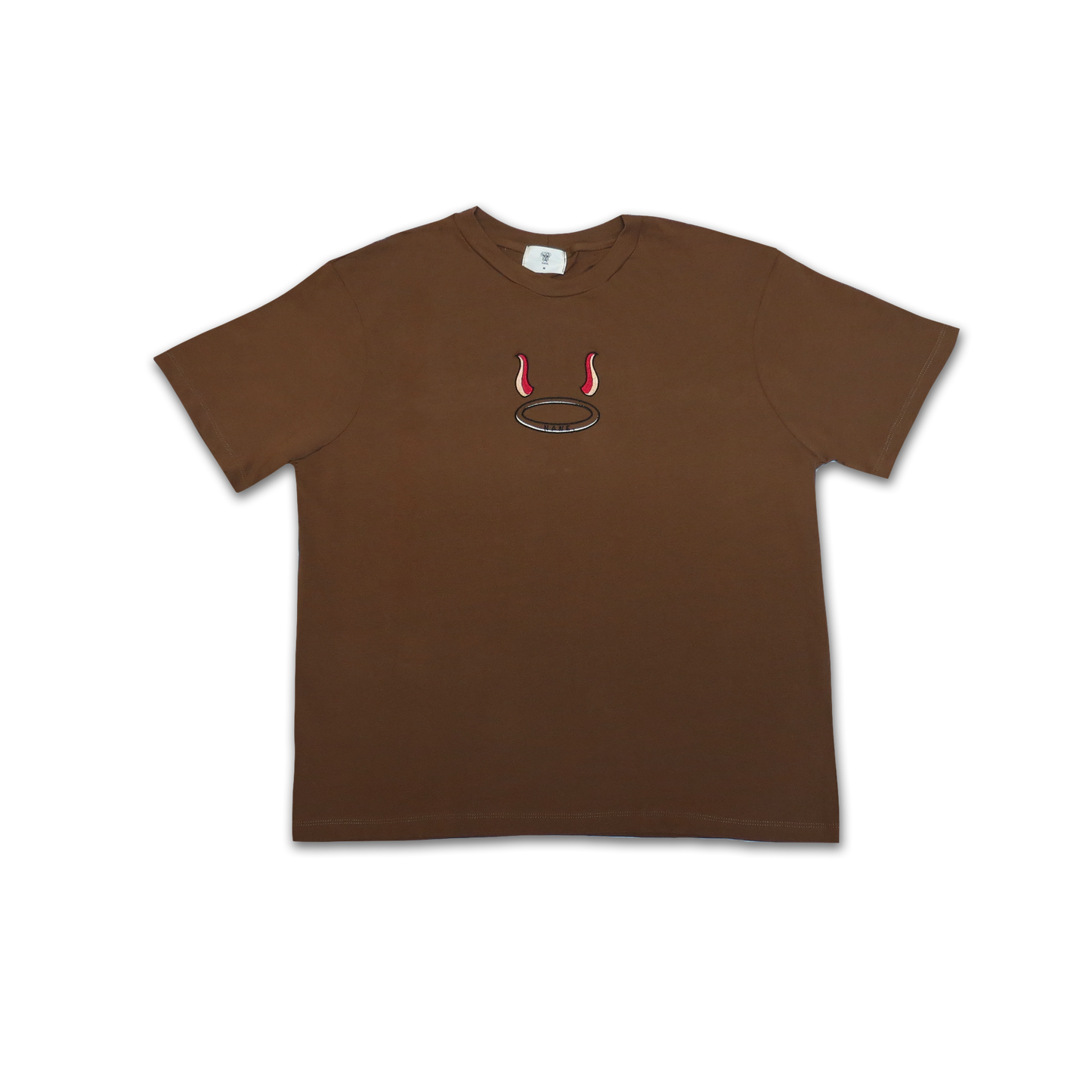 NANE “Horns and Halo” T-Shirt Brown