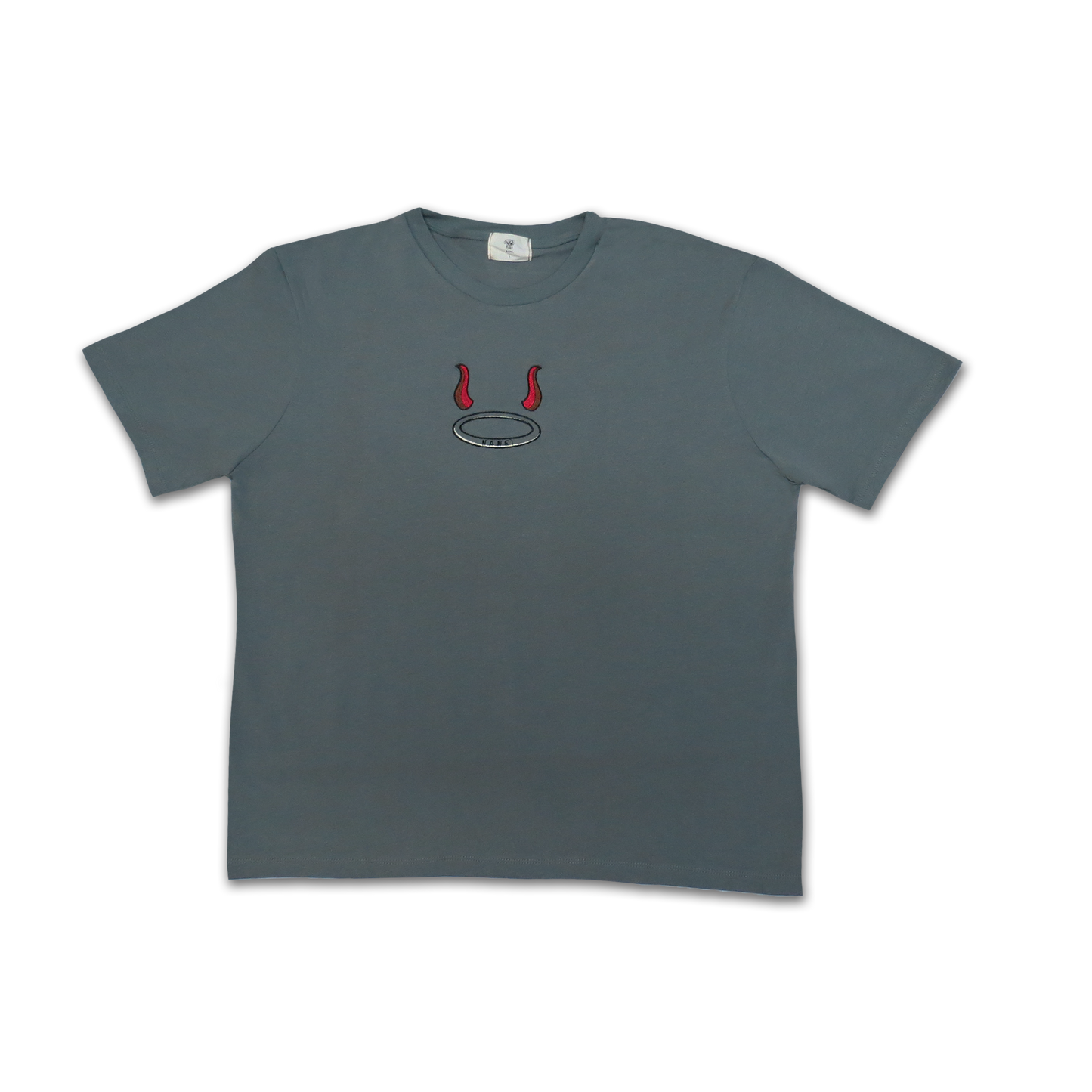 NANE “Horns and Halo” T-Shirt Gray