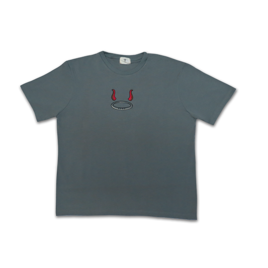 NANE “Horns and Halo” T-Shirt Gray