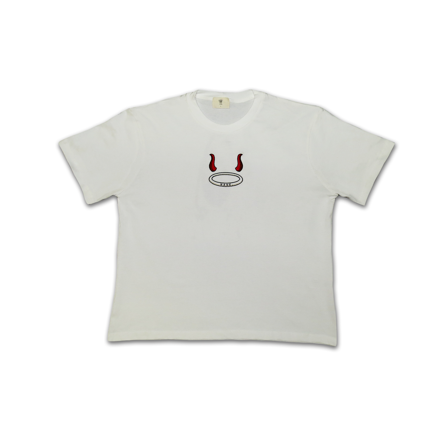 NANE “Horns and Halo” T-Shirt White