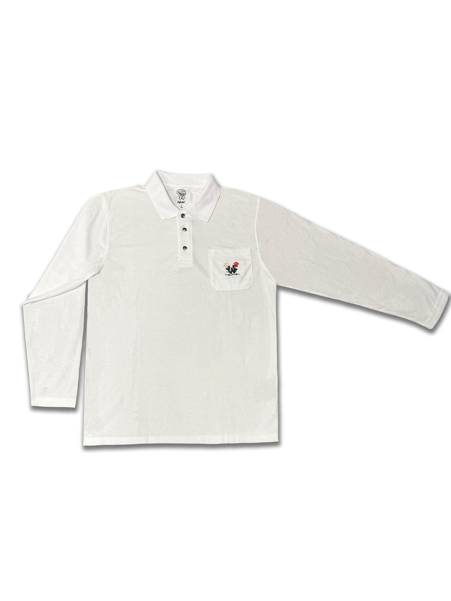 NANE "Paws" Polo T-Shirt Bordox