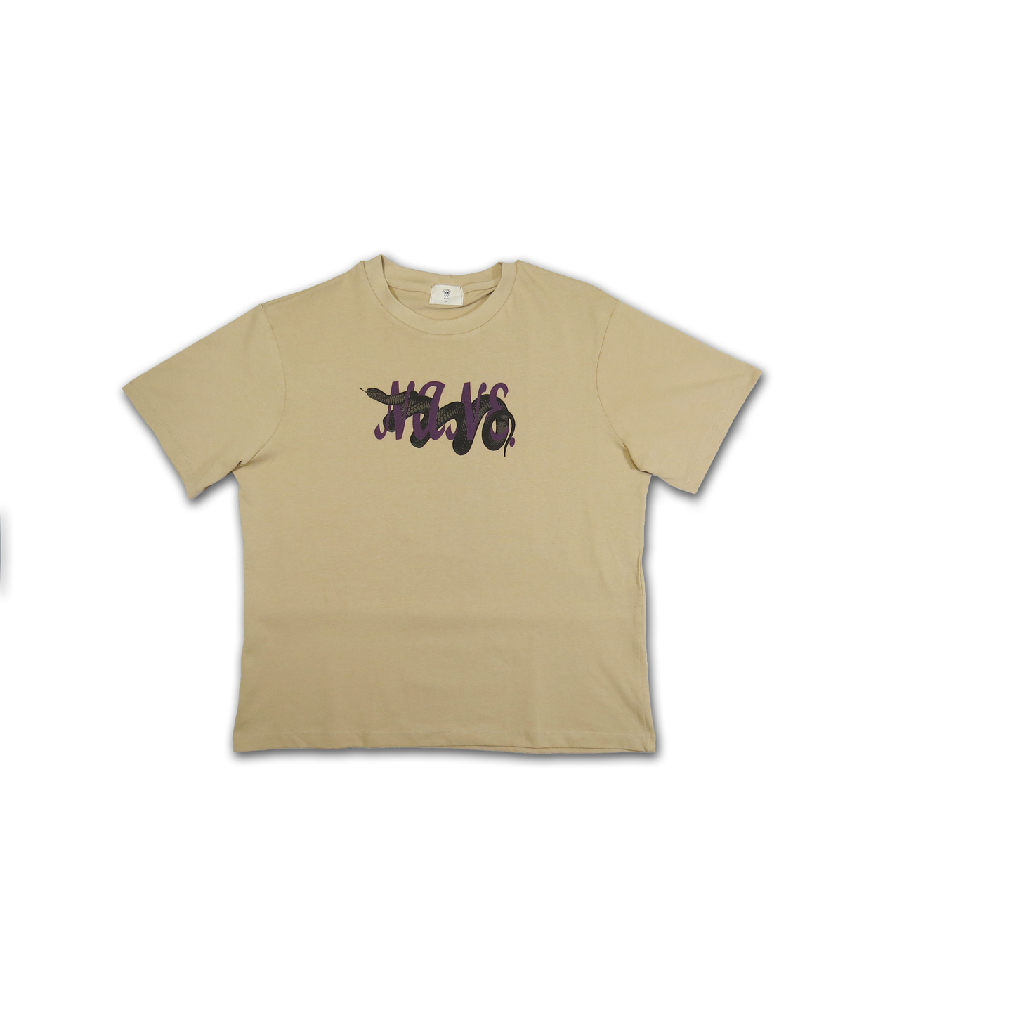 NANE "Snake" T-Shirt Beige